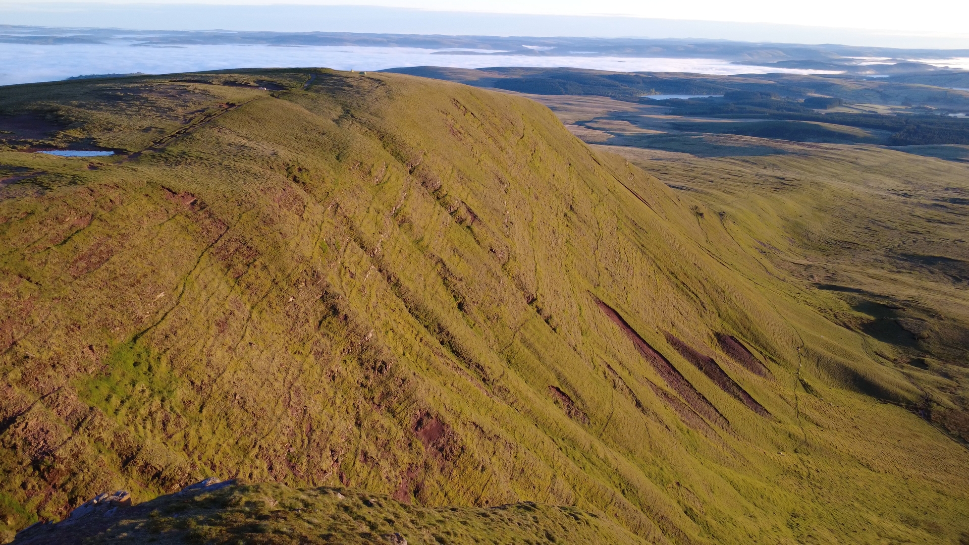 Sunrise at Fan Foel