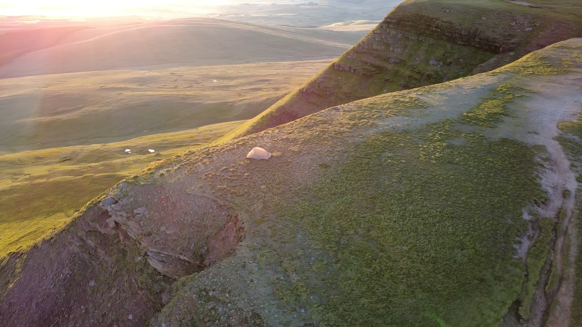 Fan Foel earth erosion
