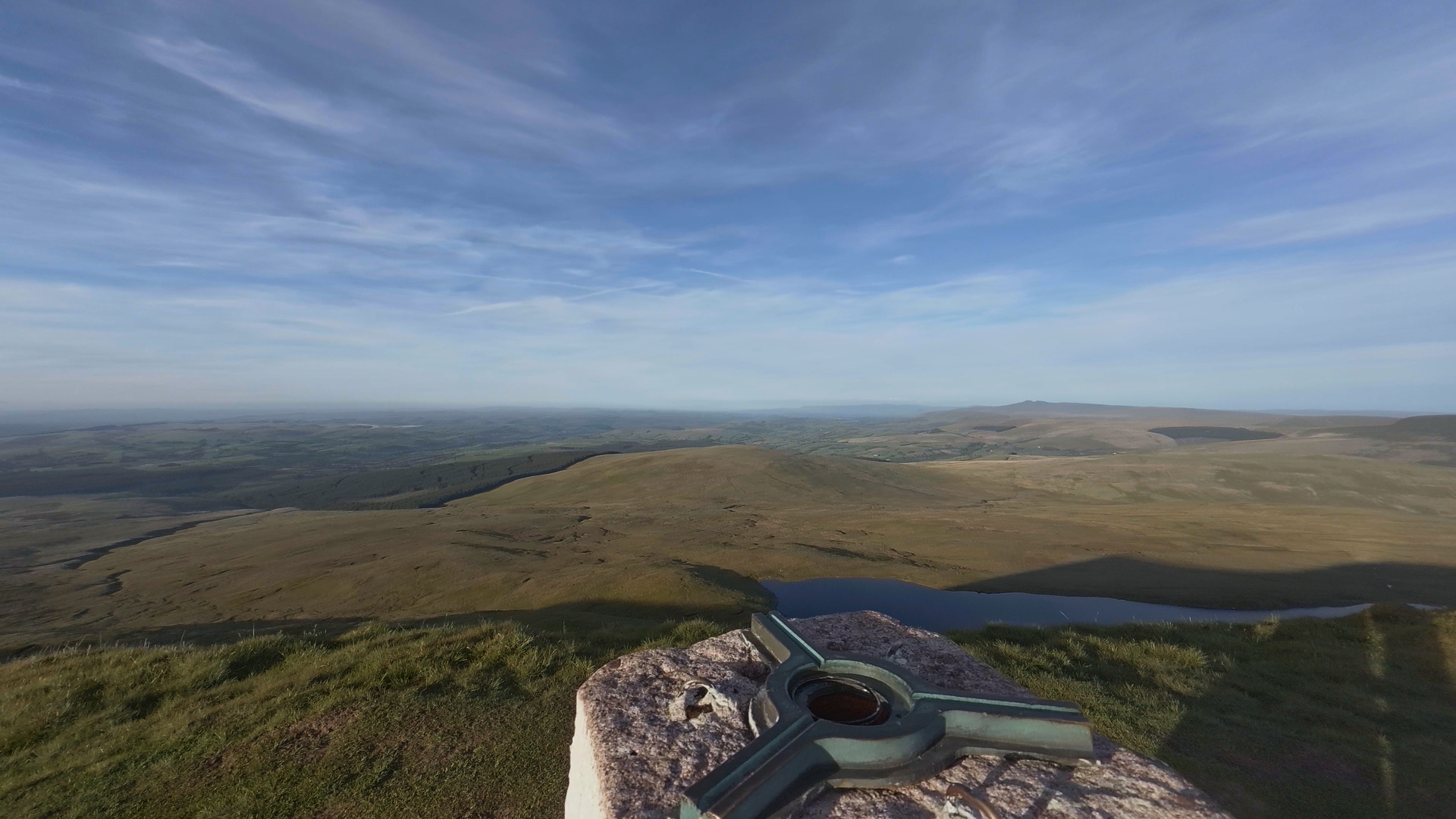 View From Trig Point Fan Brycheiniog